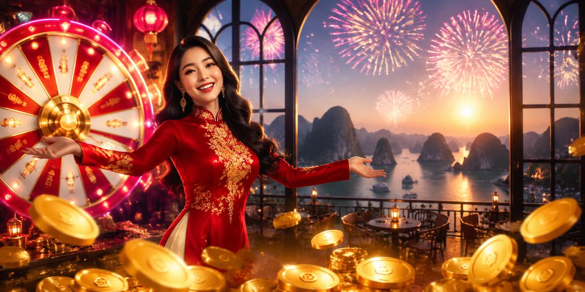 Không khí cá cược sôi động với ánh đèn neon tại sòng bài Vietnam